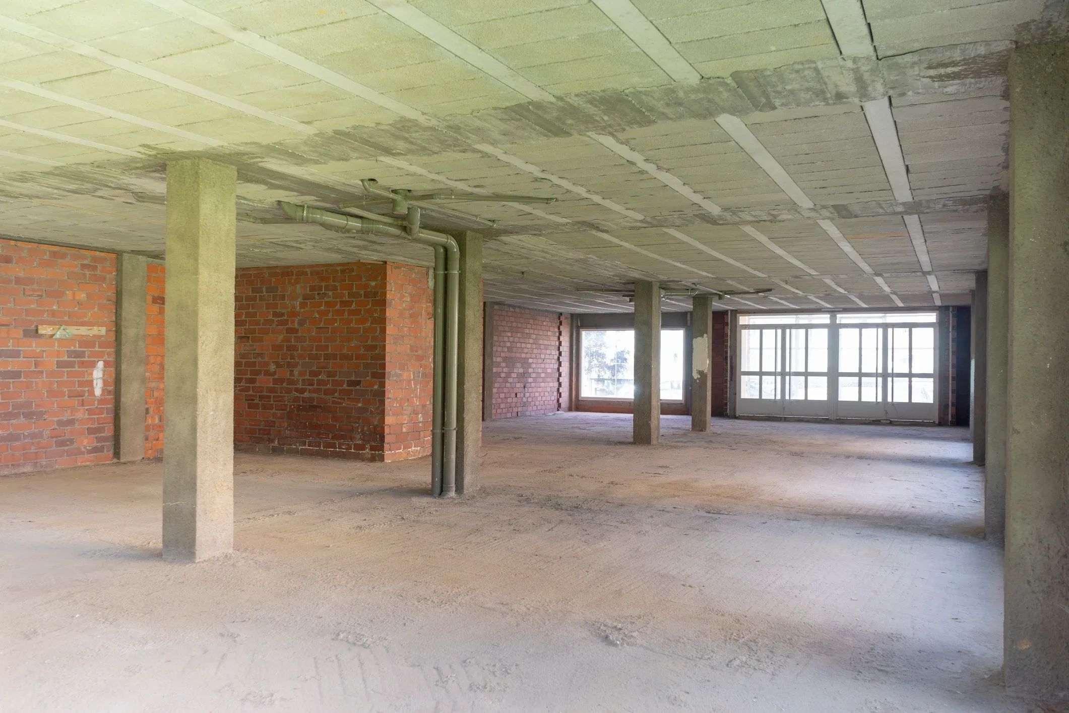 Interior construction space for acquisition capital projects